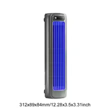 Portable 3 Speeds Tower Fan Rechargeable Non-drilling Desk Fan Quiet Standing Air Conditioning Fan Office