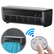 Wall-Mounted Air Cooling Fan 3 Speeds Table Fan Rechargeable Electric Fan for Bedroom Office Living Room
